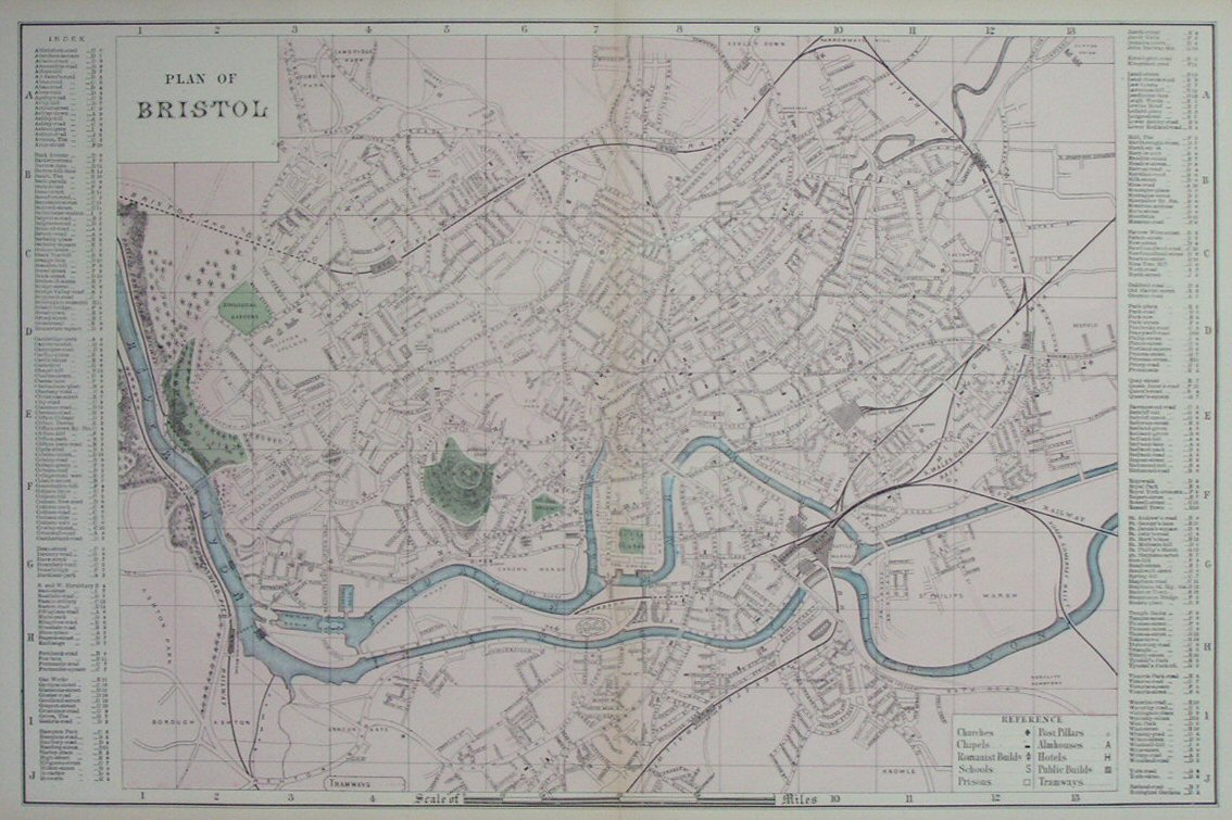 Map of Bristol - Bristol